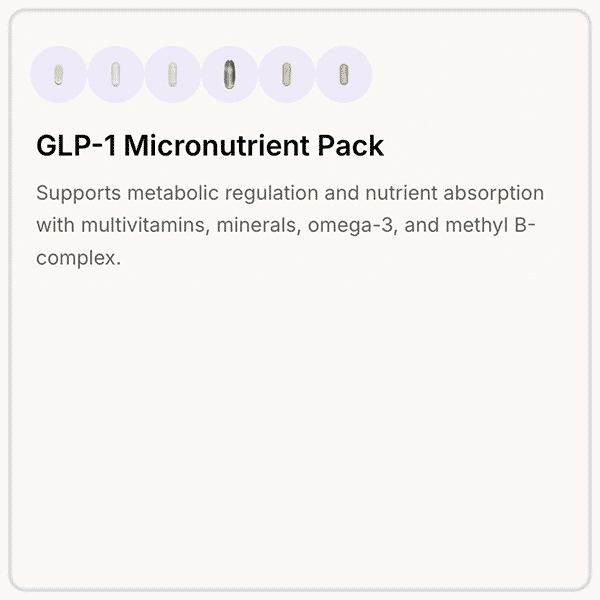 GLP-1 Nutrient Pack