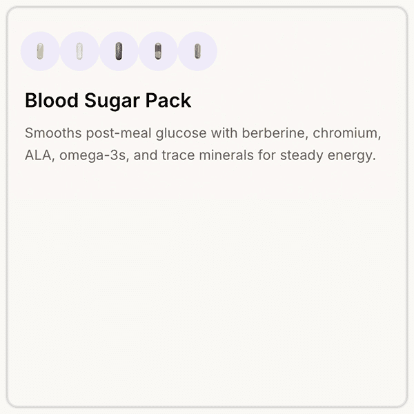 Blood Sugar Pack