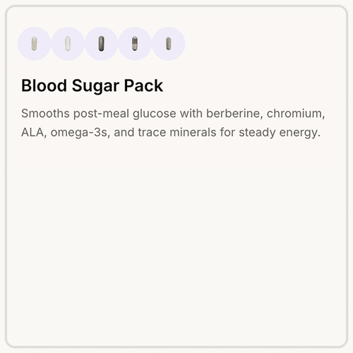 Blood Sugar Pack